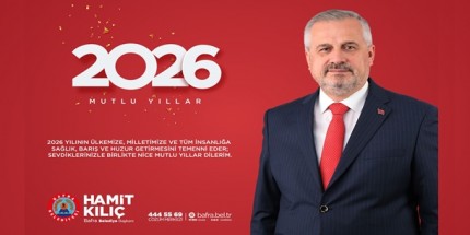 Başkan Hamit Kılıç'tan Yeni Yıl Kutlama Mesajı